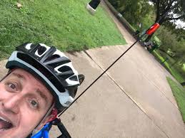 Timothy Hollern, after Ali Crane and I broke away for a shorter ride, we  picked up a new rider.