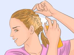 One version is created by gathering braids, and twisting into. How To French Braid Short Hair With Pictures Wikihow