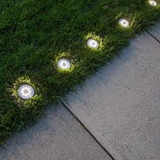 Solar Ground Lights Solar Disk Lights Outdoor Waterproof Solar Garden Admiredgo