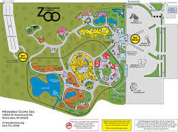 Milwaukee County Zoo Launches New Phone App Zoo Map Milwaukee County Map
