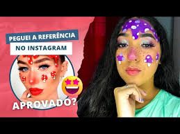 Pintura Facial Artística Cogumelos.