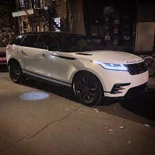 Fuji White Range Rover Velar R Dynamic With Black Contrast Roof Panoramicmoonroof Blackinte Luxury Cars Range Rover Dream Cars Range Rovers Range Rover Black