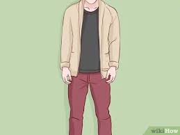 4 Simple Ways To Wear Burgundy Pants Wikihow