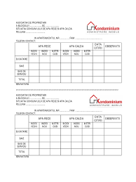 Grupul de firme doxal are o rată de păstrare a contractelor de peste 98% și cu bucurie acceptăm colaborarea cu orice asociație de locatari sau proprietari. Kondominium Fisa Citire Apometre Pdf