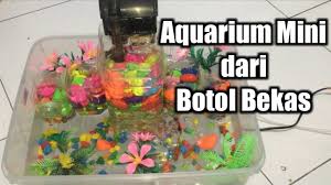 Tp sepertinya susah2 gampang dipraktekin. Membuat Aquarium Sederhana Abdi Kreatif Youtube