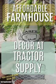 Tractor Supply Farmhouse Decor Roundup Farmhouse Decor Tractor Supplies Decor