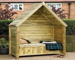Classic corner arbour garden arch seat approx 4 x 4 feet. 45 Garden Arbor Bench Design Ideas Diy Kits You Can Build Over Weekend Wooden Garden Garden Arbour Wooden Arbor