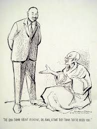 King And The Mahatma Open The Magazine See more ideas about cartoon sketches, cartoon, sketches.