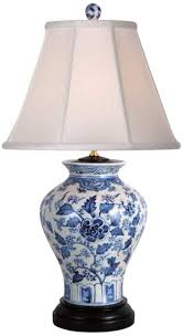 Jinan Blue And White Porcelain Table Lamp 32x18 Lamps Plus In 2020 White Table Lamp Table Lamp Jar Table Lamp