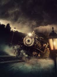 Windmills By Fy Train Art Train Digital Art