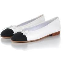 Black And White Ballet Flats Chanel Fabric Glitter Cap Toe Cc Ballerina Flats 38 White Black Liked On Polyvore Featuring Shoes Flats Cap Toe Shoes Glitter Ballet Flats White Flat Shoes