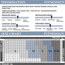 Fitnesssun Mens Tights Undershirt Compression Base Layer
