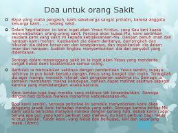 Khususnya dalam doa katolik, biasanya ada beberapa contoh bagaimana berdoa rosario yang dapat digunakan untuk berdoa bagi orang tua yang sakit. Doa Untuk Orang Sakit Kata Kata Cinta