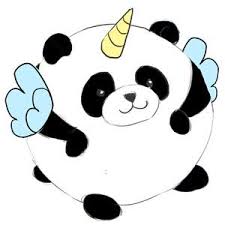 Squishable Pandacorn An Adorable Fuzzy Plush To Snurfle And Squeeze Kawaii Animals Anime Animals Rainbow Mermaid