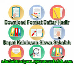 Check spelling or type a new query. Download Format Daftar Hadir Rapat Kelulusan Siswa Sekolah Administrasi Guru