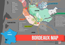 Learn About Bordeaux Wine Region Map Wine Folly