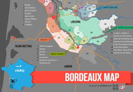 learn about bordeaux wine region map wine folly