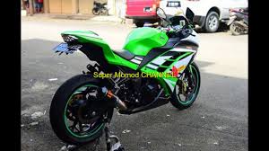 Kabel set supra x tadi di bongkar dan di ambil soket spidonya aja… untuk pasang ke cbr 150 old yang lebih pnp pake cb150r ato new cbr 150 ya.? Modifikasi Difikasi Ninja Fi Hijau Keren Youtube