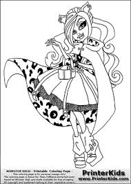 Kleurplaten monster high 13 wishes. Monster High Clawdeen Wolf Little Dead Riding Wolf Outfit Coloring Page Monster High Ausmalbilder Ausmalbilder Monster High