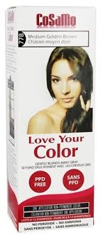 Love Your Color Non Permanent Hair Color 778 Medium Golden Brown 3 Fl Oz By Cosamo