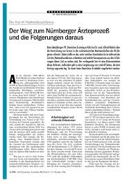 Die zeit des nationalsozialismus in salzburg. Der Arzt Im Nationalsozialismus Der Weg Zum Nurnberger Arzteprozess Und Die Folgerungen Daraus