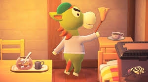 Animal Crossing New Horizons Buck Cleaning His House Animal Crossing Dinosaur Stuffed Animal Animals