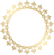 round gold border frame transparent clip art image molduras redondas molduras vintage decoracao caixa