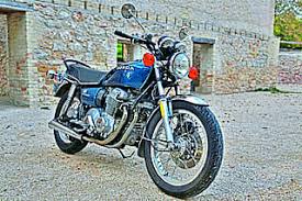 Image result for Nice Blue 1977 Honda