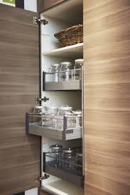 Nos Portes Sofielund Effet Noyer Gris Clair Et Nos Accessoires De Rangement Interieur Rati Kitchen Cabinet Interior Kitchen Ideas Singapore Comfortable Kitchen