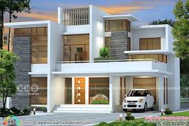 2151 Square Feet Contemporary Residnece Contemporary House Exterior Duplex House Design House Designs Exterior