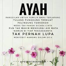 Terima Kasih Ayah Berbuat Baiklah Kepada Orang Tua Selagi Mereka Hidup Berikan Hadiah Terbaik Berupa Kutipan Ayat Alkitab Ayah Kutipan Pelajaran Hidup