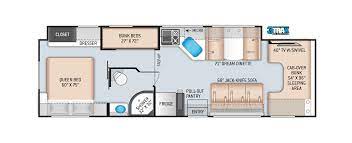 Floor plans and furnishings are factors that add weight and width to class c motorhomes. Class C Motorhome Floorplans Giant Rv
