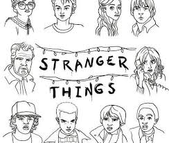 With coloring pages stranger things you can plunge to the fantasy world, as well as get acquainted with the main characters. Stranger Things Coloring Pages Printable Images Whitesbelfast Com