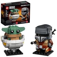 Lego Brickheadz Star Wars The Mandalorian The Child 75317 Lego Star Wars Mandalorian Lego Star