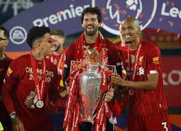 Jurgen klopp 'couldn't be more proud' after reds lift trophy liverpool celebrated receiving the league trophy for the first time in 30 years in style as the new champions. Football Fabinho S House Burgled During Pl Title Celebrations Reports The Star