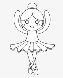 Free wonder woman coloring pages to print for kids. Cute Ballerina Coloring Pages Hd Png Download Transparent Png Image Pngitem