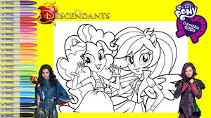 My Little Pony Equestria Girls Repainted As Disney Descendants Mal Evie My Little Pony Makeover Youtube Friendship is magic as humans. my little pony equestria girls repainted as disney descendants mal evie my little pony makeover