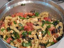 Throw in fresh summer greens, grilled chicken or fish, canned tuna and olives or leftover roast vegies for a great side or meal in itself. Magnolia Cooks Ina Garten S Pasta Salad Summer Salad Recipes Summer Salads Pasta Salad Recipes
