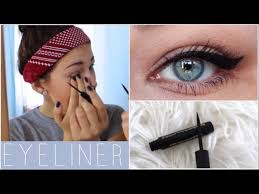 Ganz wichtig, bevor sie den eyeliner auftragen: Eyeliner Auftragen So Mache Ich Es Youtube