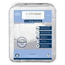 2 In 1 Zippered Mattress Protector Queen White Allerease Mattress Protector Luxury Mattresses Mattress