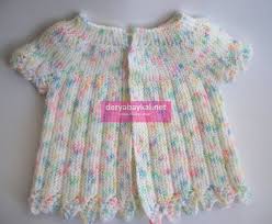 Ebruli Kiz Yelegi Yapilisi Baby Knitting Patterns Bebek Elbise Ogreticileri Yelek
