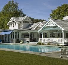 9 Incredibly Cool Pool Houses Gorgeous Houses Pool Houses Victorian Farmhouse