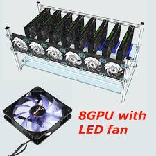 But this is all because of the demand. 8 Gpu Mining Rig Aluminum Stackable Case Frame Eth Zec Bitcoin With Led Fan Price In India Buy 8 Gpu Mining Rig Aluminum Stackable Case Frame Eth Zec Bitcoin With Led Fan Online On Snapdeal