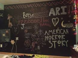 Chalkboard Wall Tumblr Chalkboard Wall Chalkboard Grunge Room