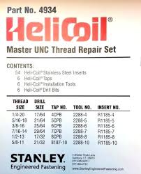 15 Things You Should Do In Helicoil Cross Reference Chart