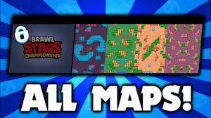 For beginners and advanced players. All Championship Maps Brawl Stars Youtube