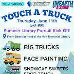 Touch A Truck at the Holt Memorial Library