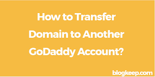 How To Transfer Domain To Another Godaddy Account Option Accounting Godaddy Domain