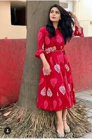 Best 12 Hair Style Frock For Women Fashion Dresses Ikkat Dresses