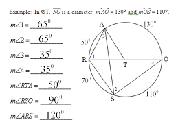Circles 10 angles unit inscribed 4 homework answer key.we hope you enjoyed it and if you want to. Geometry Honors Section 9 3 Arcs And Inscribed Angles Ppt Download